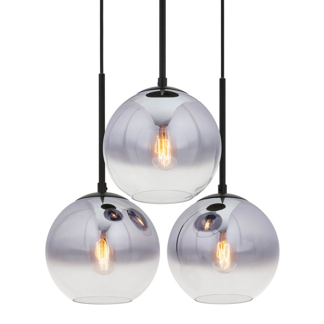 Forte Callisto 2757-03-04 Pendant Light - Black