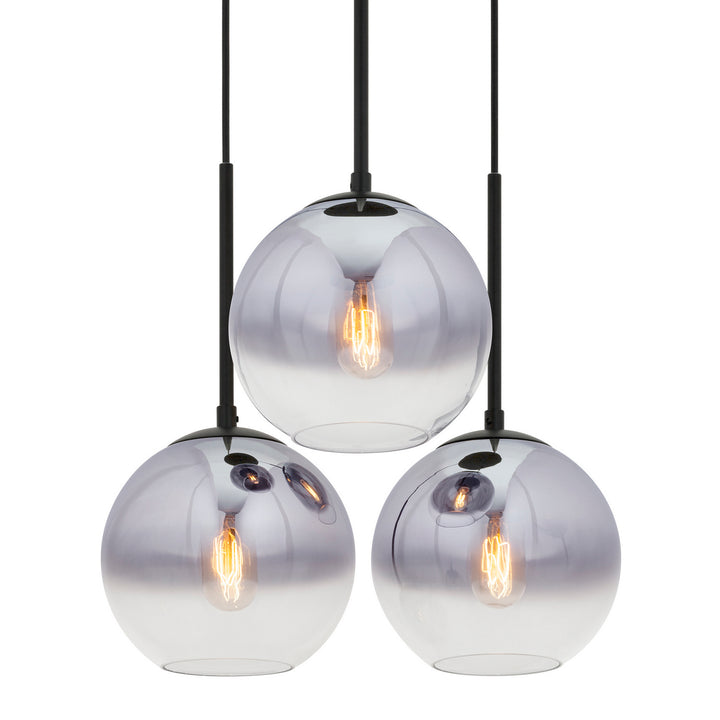 Forte Callisto 2757-03-04 Pendant Light - Black