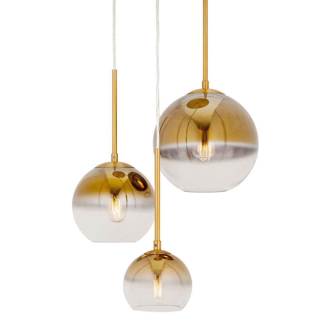 Forte Callisto 2759-03-12 Pendant Light - Soft Gold