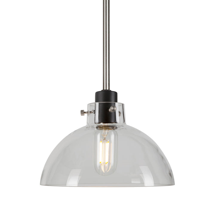 Forte Della 2734-01-40 Pendant Light - Black and Brushed Nickel