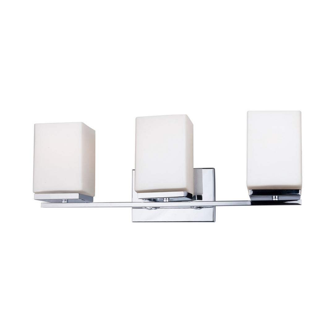 Forte Ella 5145-03-05 Bath Vanity Light 21 in. wide - Chrome
