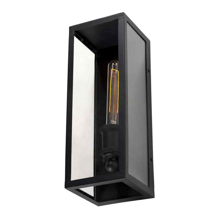 Forte Lighting 1155-01-04 Erin One Light Outdoor Lantern Outdoor Black