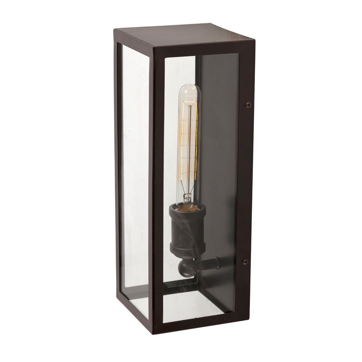 Forte Lighting 1155-01-32 Erin One Light Outdoor Lantern Outdoor Bronze / Dark