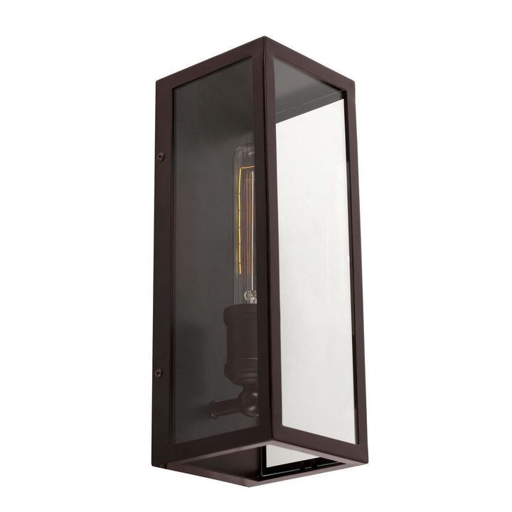 Forte Lighting 1155-01-32 Erin One Light Outdoor Lantern Outdoor Bronze / Dark