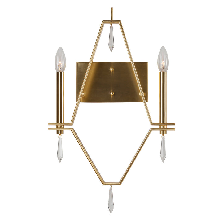 Forte Robin 5143-02-12 Wall Light - Soft Gold