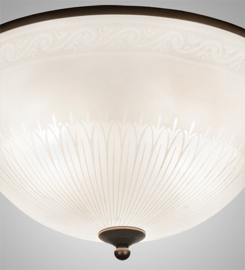 Meyda Tiffany Ovum Aquinum 170708 Ceiling Light - Mahogany Bronze
