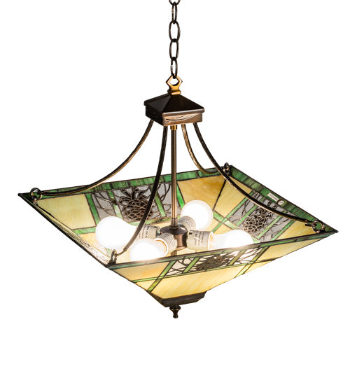 Meyda Tiffany Pinecone Ridge 226778 Ceiling Light - Antique Copper