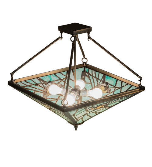 Meyda Tiffany Backyard Friends 226782 Ceiling Light - Antique Copper