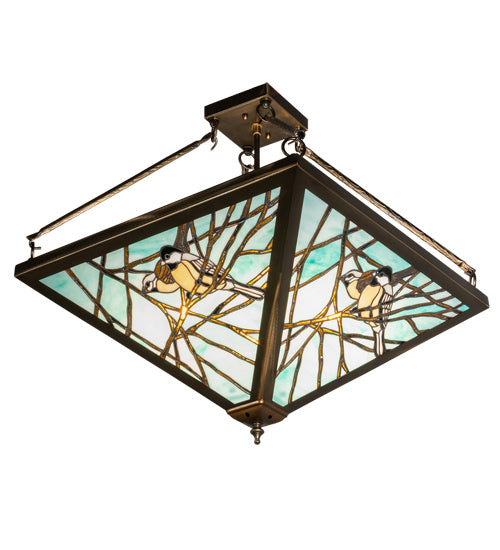 Meyda Tiffany Backyard Friends 226782 Ceiling Light - Antique Copper