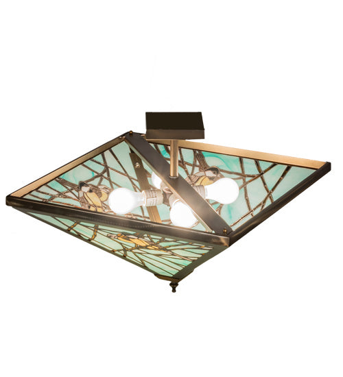 Meyda Tiffany Backyard Friends 226784 Ceiling Light - Antique Copper