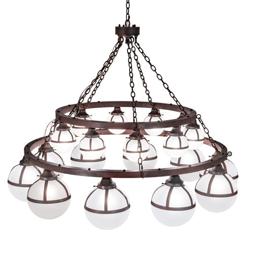 Meyda Tiffany Bola 230704 Chandelier Light - Rust