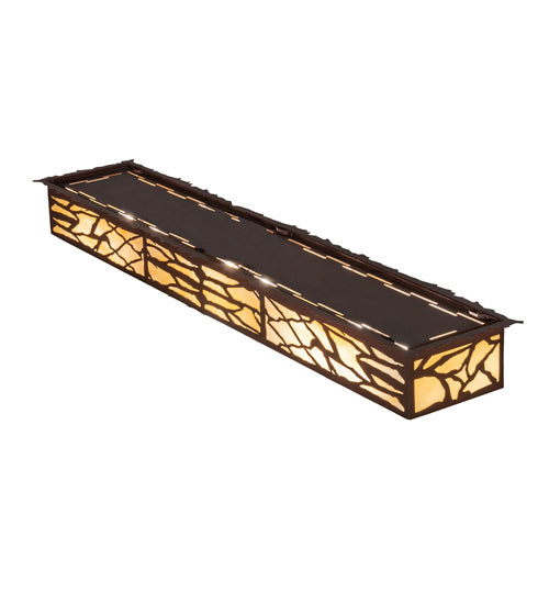 Meyda Tiffany Whispering Pines 234976 Ceiling Light - Rust,Cafe-Noir