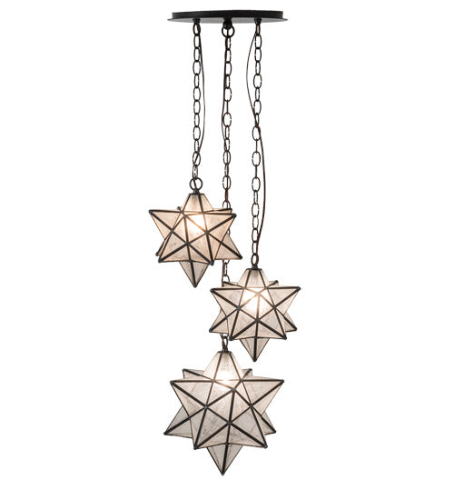 Meyda Tiffany Moravian Star 236061 Pendant Light - Timeless Bronze