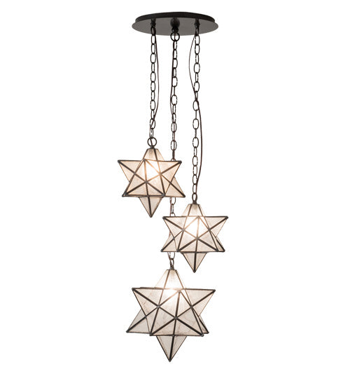 Meyda Tiffany Moravian Star 236061 Pendant Light - Timeless Bronze