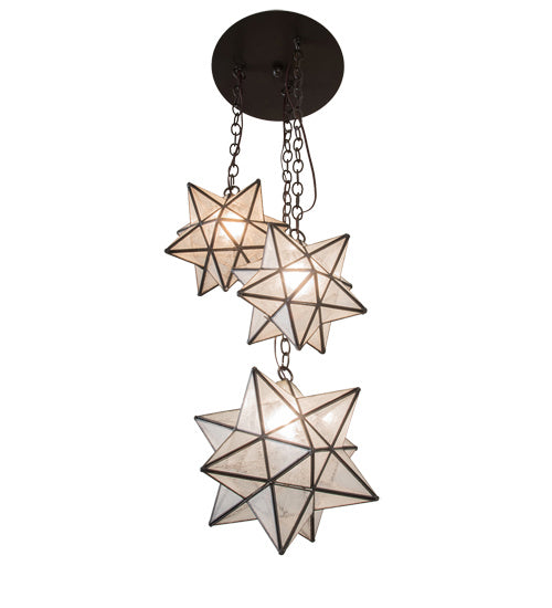 Meyda Tiffany Moravian Star 236061 Pendant Light - Timeless Bronze