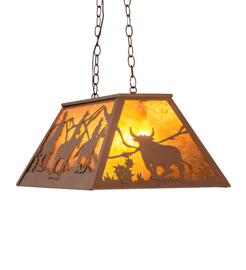 Meyda Tiffany Rustlers 236858 Pendant Light - Bronze