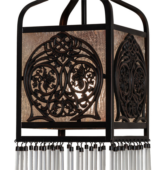 Meyda Tiffany Celtic Knot 50513 Wall Light - Mahogany Bronze