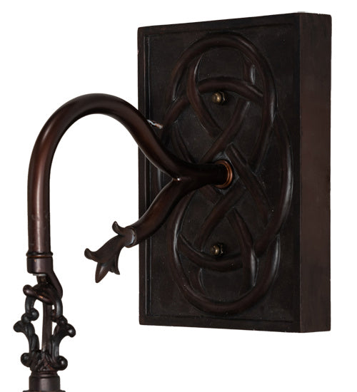 Meyda Tiffany Celtic Knot 50513 Wall Light - Mahogany Bronze