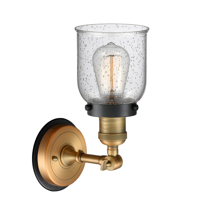 Innovations Franklin Restoration 203BB-BPBK-HRBK-G54 Wall Sconce Light - Brushed Brass