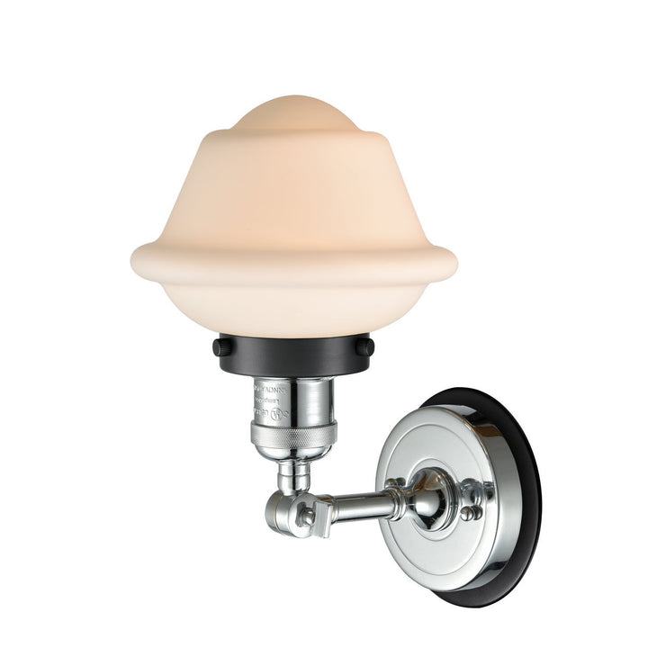 Innovations Franklin Restoration 203PC-BPBK-HRBK-G531 Wall Sconce Light - Polished Chrome