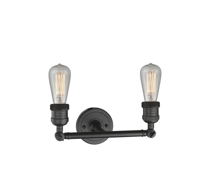 Innovations Franklin Restoration 208-OB-LED Bath Vanity Light 11 in. wide - Oil Rubbed Bronze