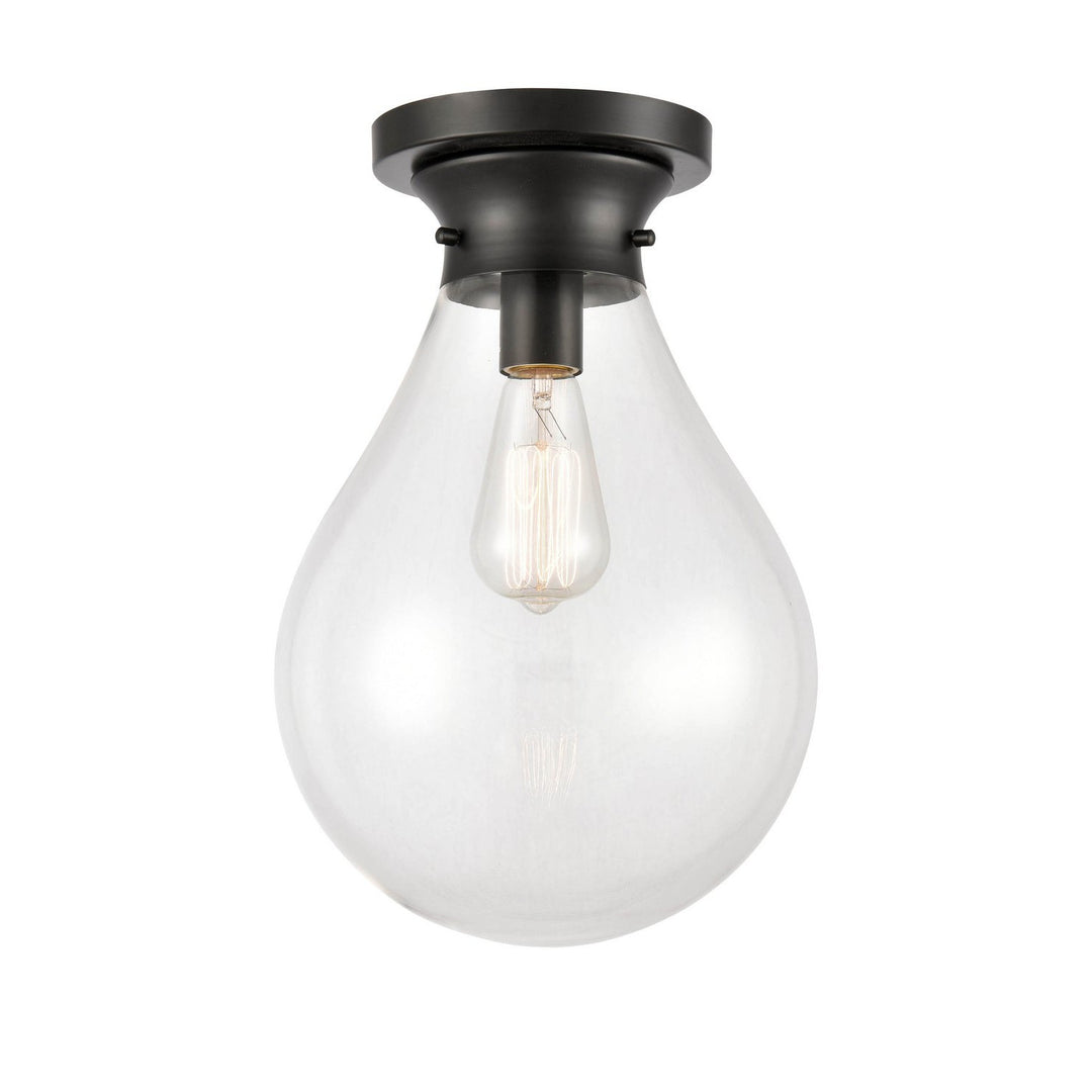 Innovations 414-1F-BK-G4142-10 Ceiling Light - Matte Black