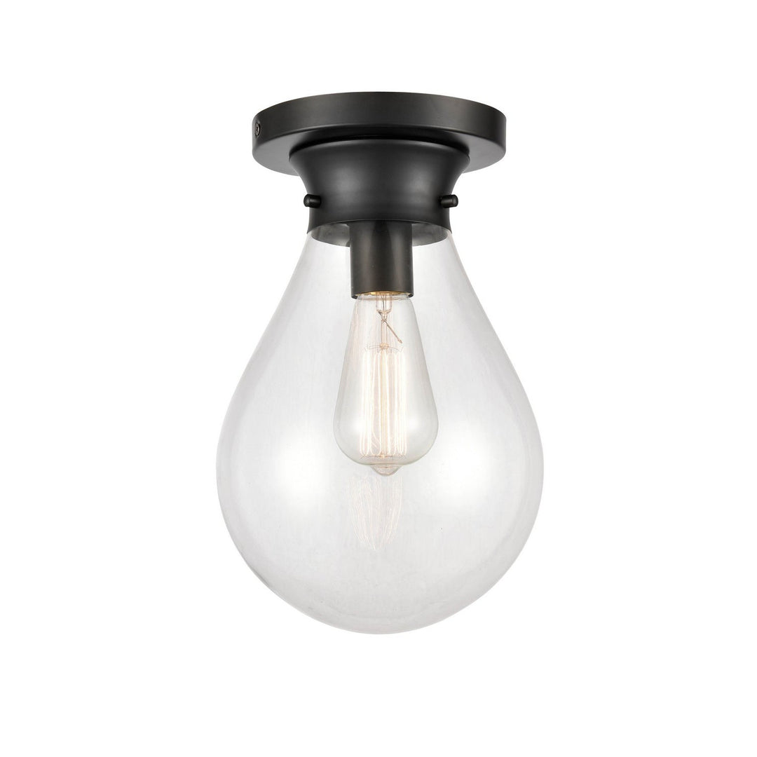 Innovations 414-1F-BK-G4142-8 Ceiling Light - Matte Black