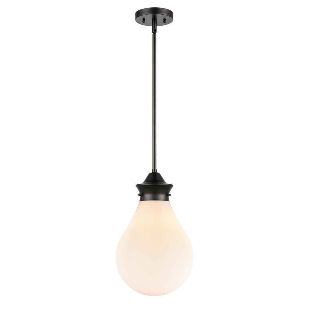 Innovations 414-1S-BK-G4141-10 Pendant Light - Matte Black