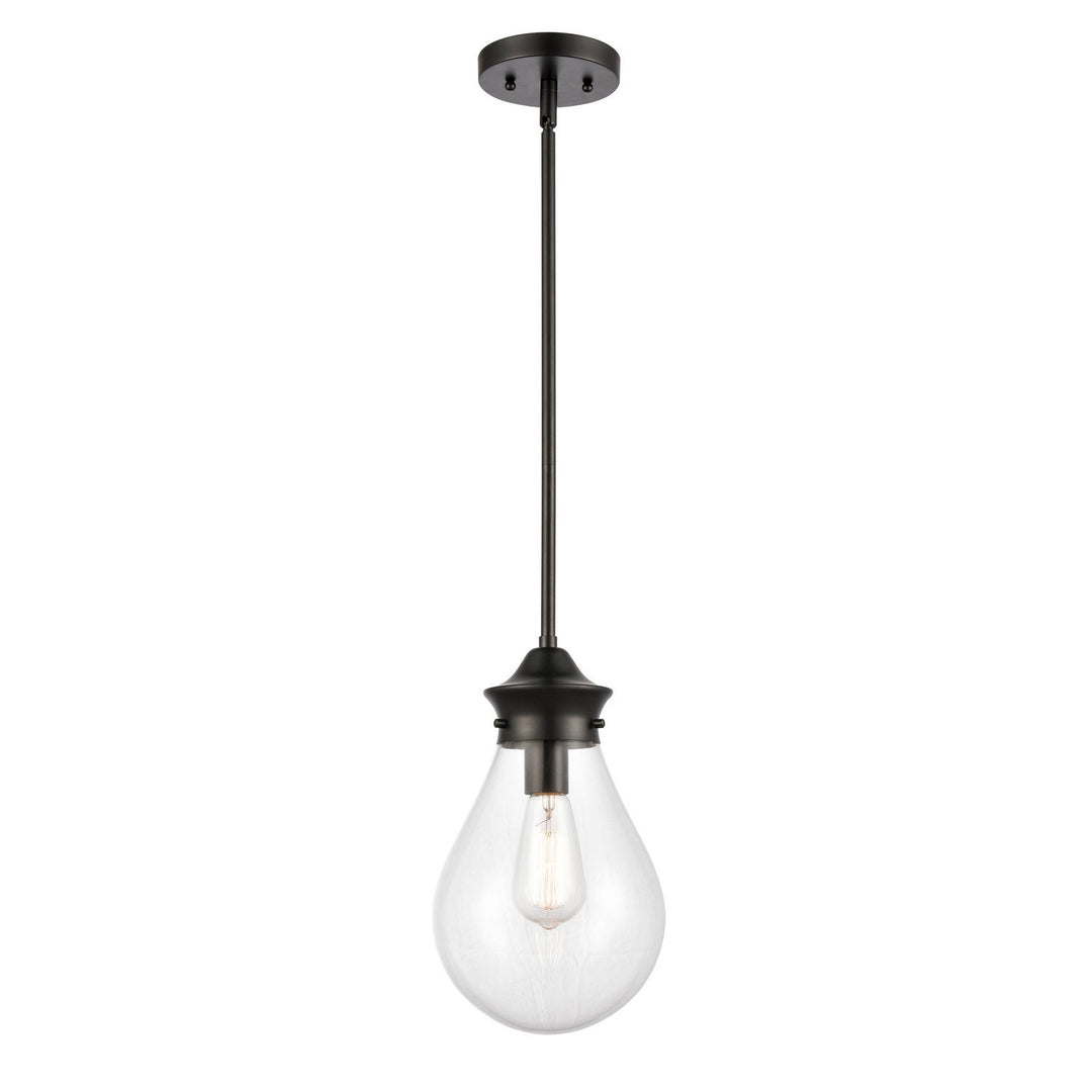 Innovations 414-1S-BK-G4142-8 Pendant Light - Matte Black