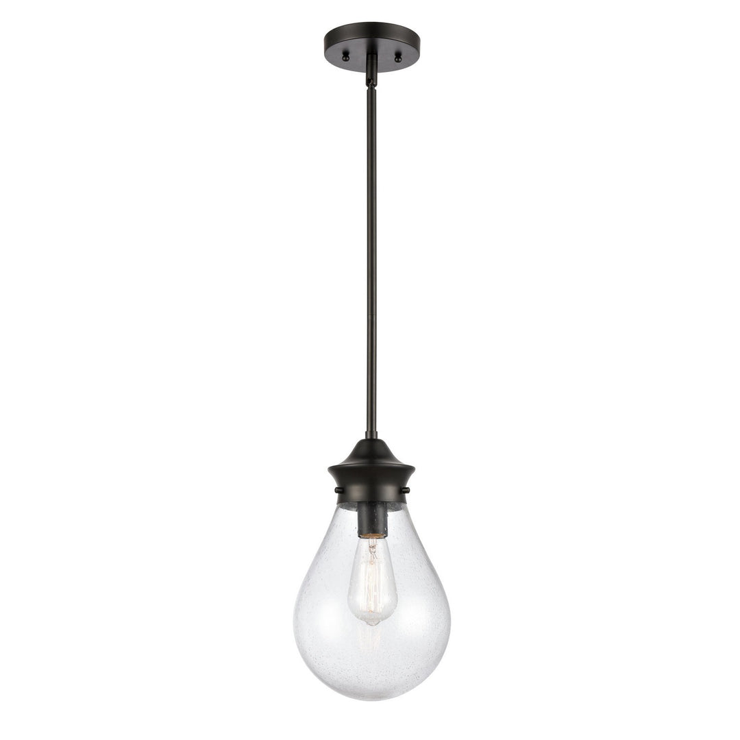 Innovations 414-1S-BK-G4144-8 Pendant Light - Matte Black
