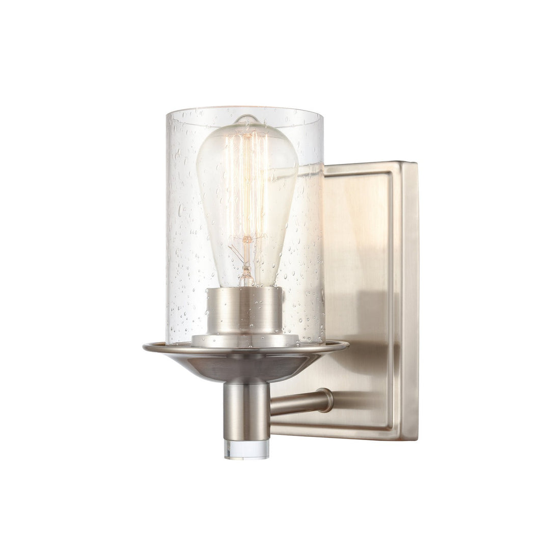 Innovations 417-1W-SN-G4174 Bath Vanity Light 5 in. wide - Satin Nickel