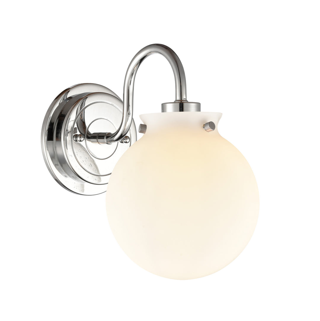 Innovations 437-1W-PC-G4371 Bath Vanity Light 7 in. wide - Polished Chrome