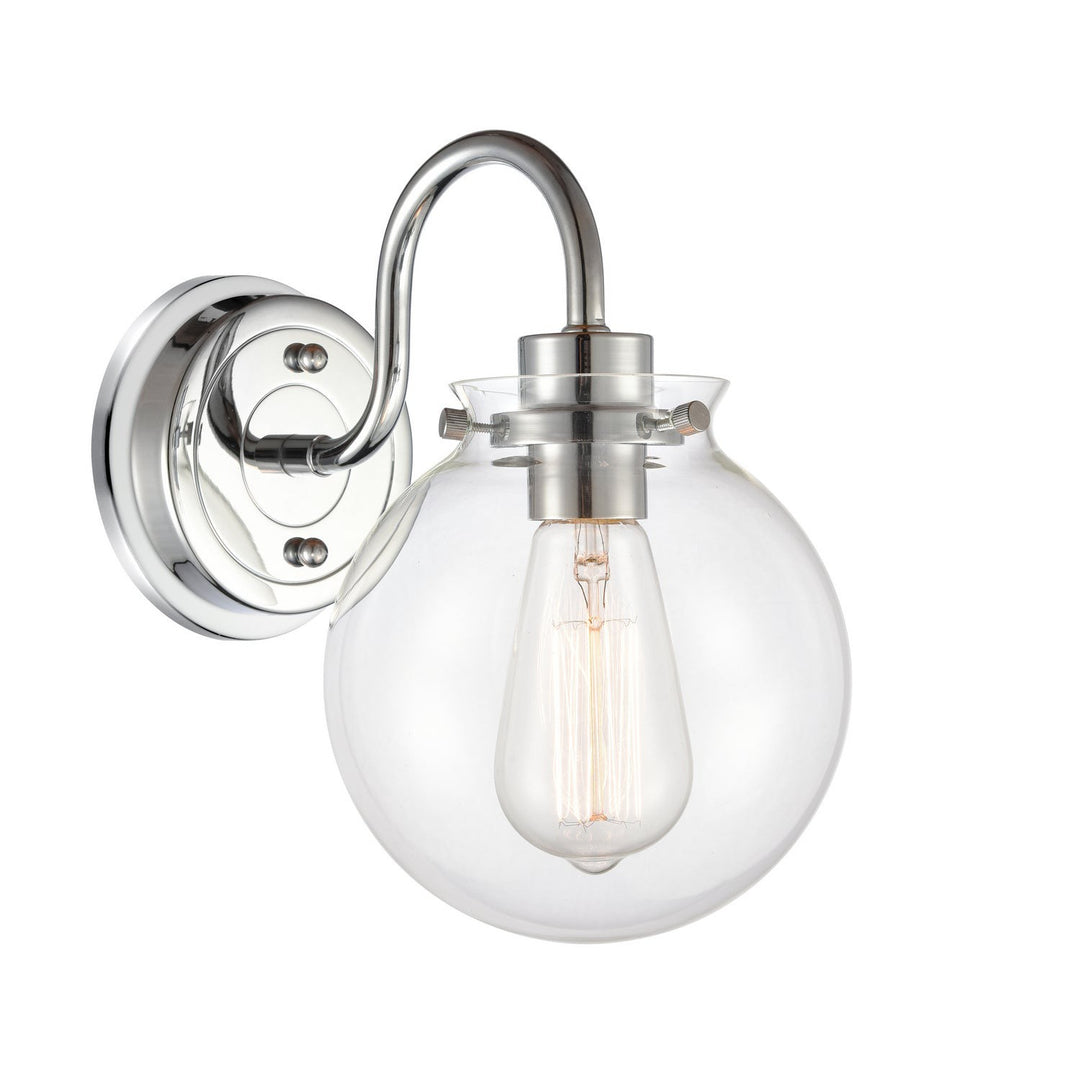 Innovations 437-1W-PC-G4372 Bath Vanity Light 7 in. wide - Polished Chrome
