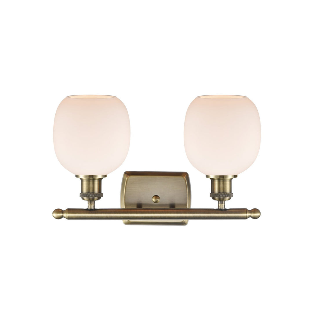 Innovations Ballston 516-2W-AB-G101 Bath Vanity Light 16 in. wide - Antique Brass