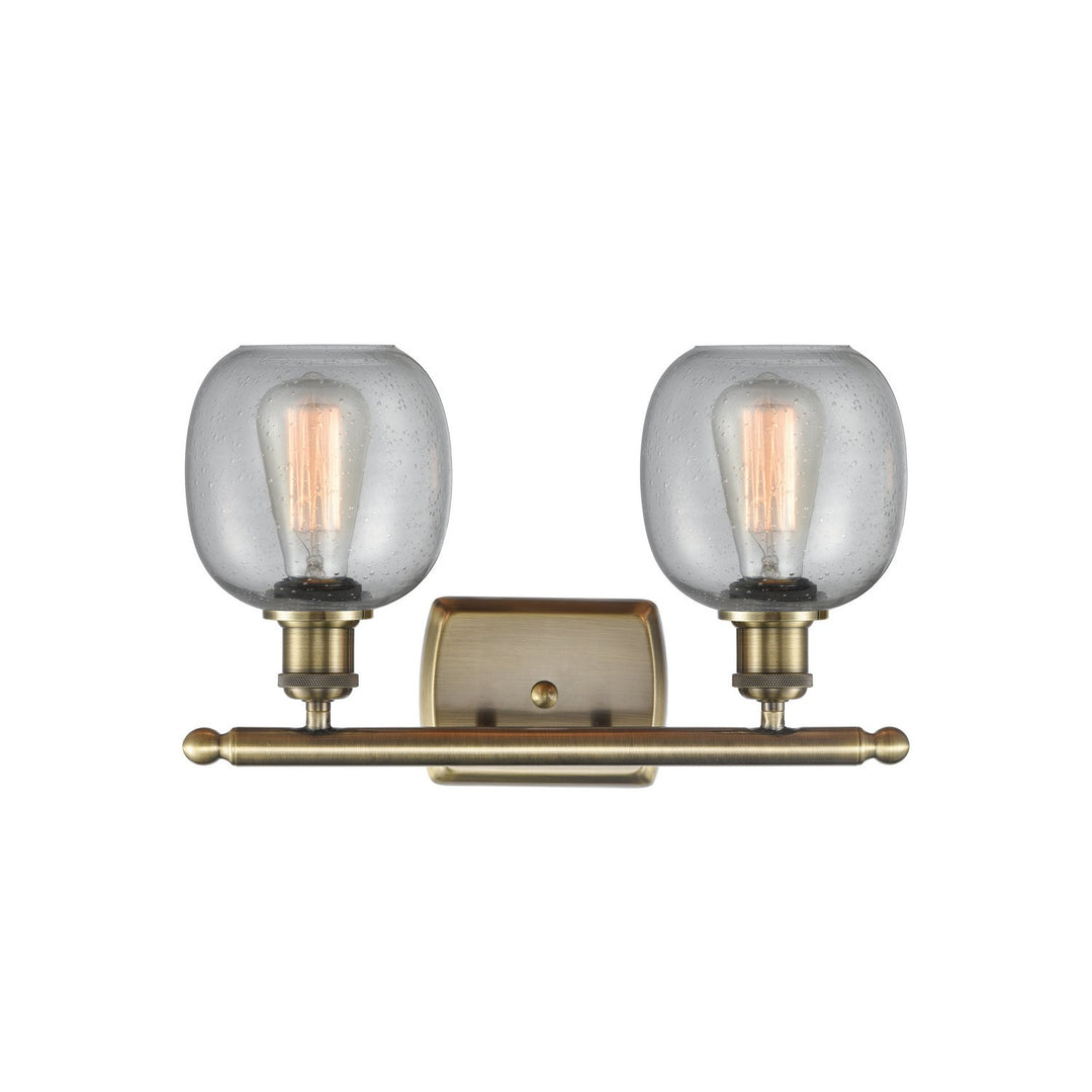 Innovations Ballston 516-2W-AB-G104 Bath Vanity Light 16 in. wide - Antique Brass