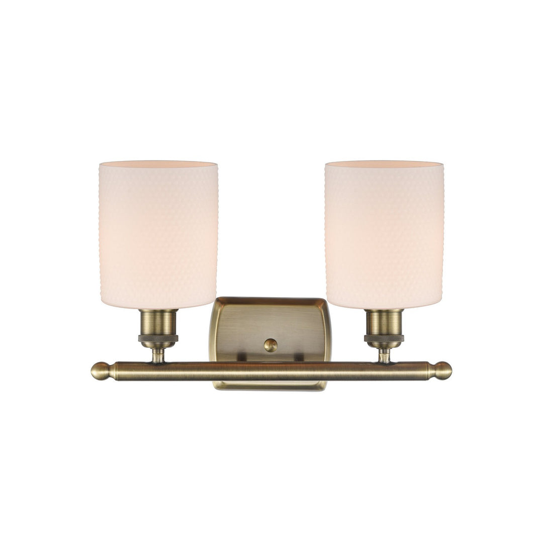 Innovations Ballston 516-2W-AB-G111 Bath Vanity Light 16 in. wide - Antique Brass