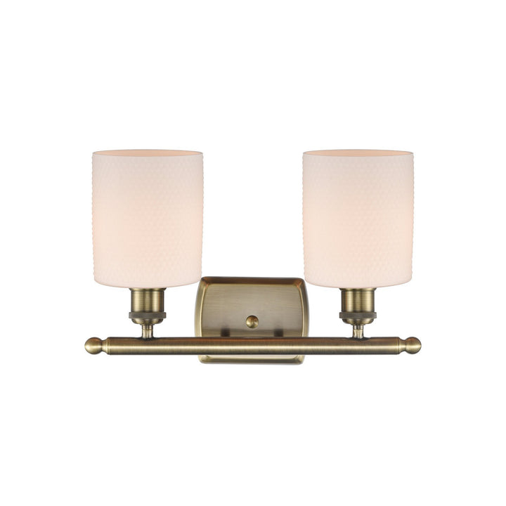 Innovations Ballston 516-2W-AB-G111-LED Bath Vanity Light 16 in. wide - Antique Brass