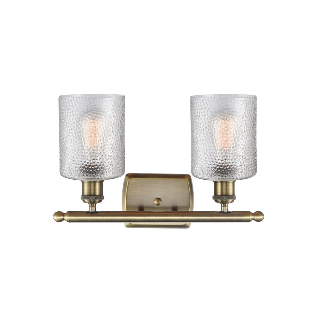Innovations Ballston 516-2W-AB-G112-LED Bath Vanity Light 16 in. wide - Antique Brass