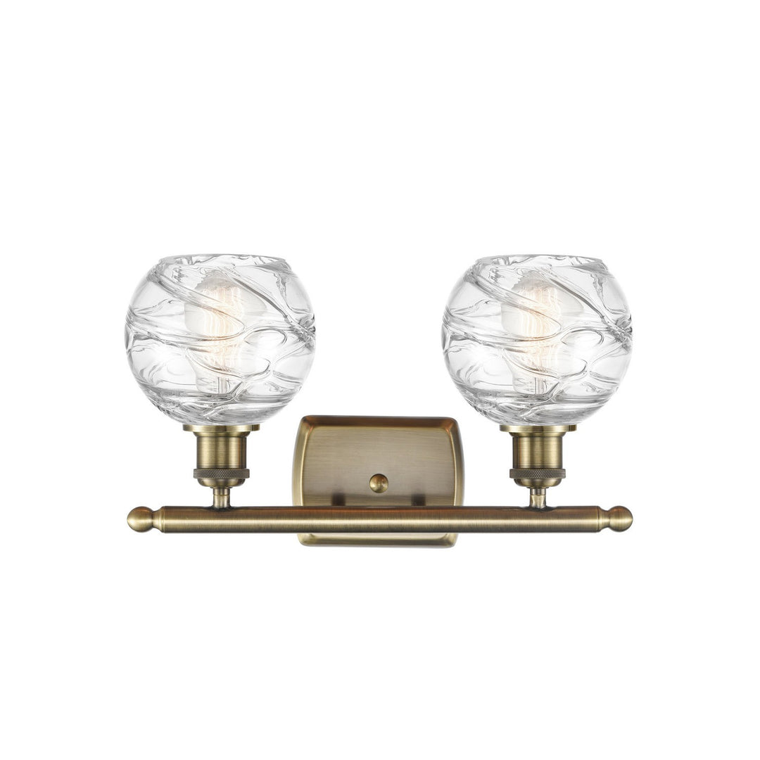 Innovations Ballston 516-2W-AB-G1213-6-LED Bath Vanity Light 16 in. wide - Antique Brass