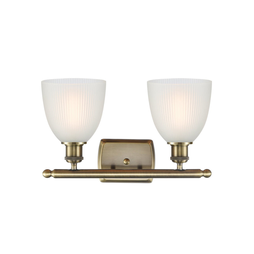 Innovations Ballston 516-2W-AB-G381-LED Bath Vanity Light 16 in. wide - Antique Brass