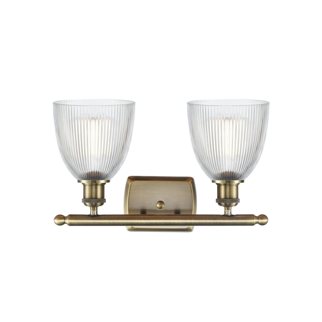 Innovations Ballston 516-2W-AB-G382 Bath Vanity Light 16 in. wide - Antique Brass