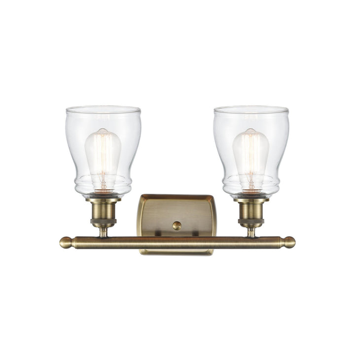 Innovations Ballston 516-2W-AB-G392 Bath Vanity Light 16 in. wide - Antique Brass