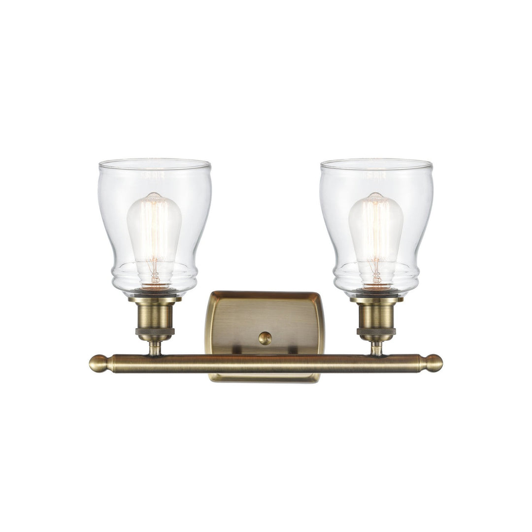 Innovations Ballston 516-2W-AB-G392-LED Bath Vanity Light 16 in. wide - Antique Brass
