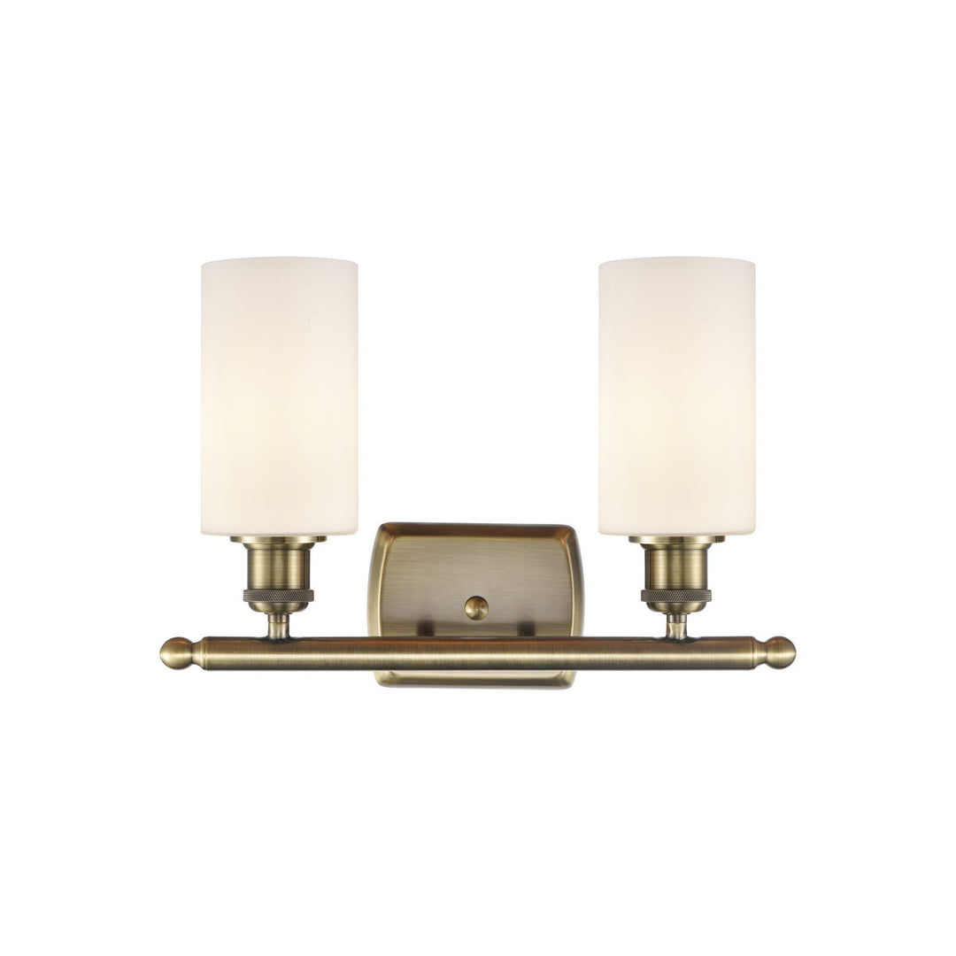 Innovations Ballston 516-2W-AB-G801-LED Bath Vanity Light 16 in. wide - Antique Brass