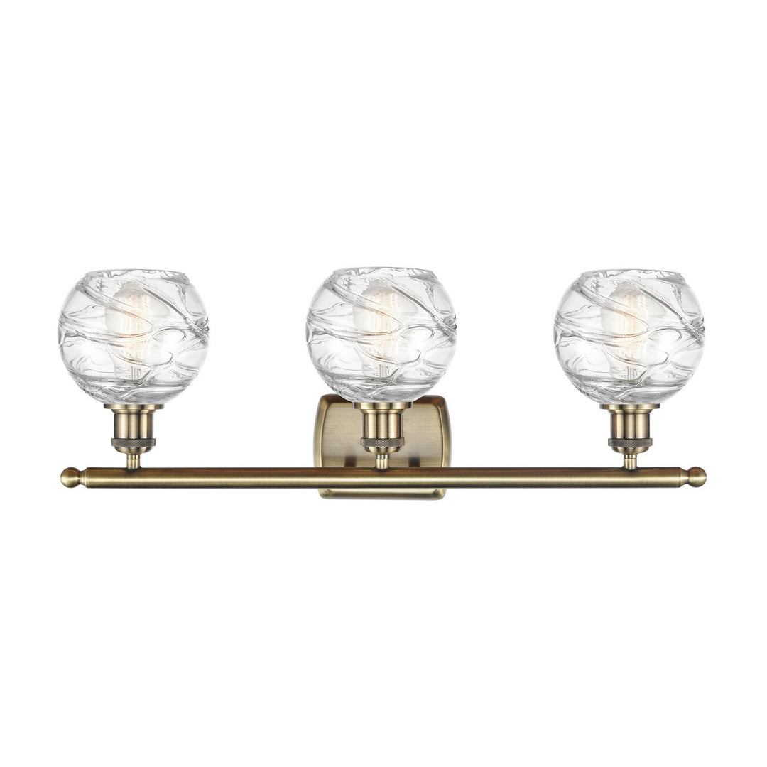 Innovations Ballston 516-3W-AB-G1213-6-LED Bath Vanity Light 26 in. wide - Antique Brass