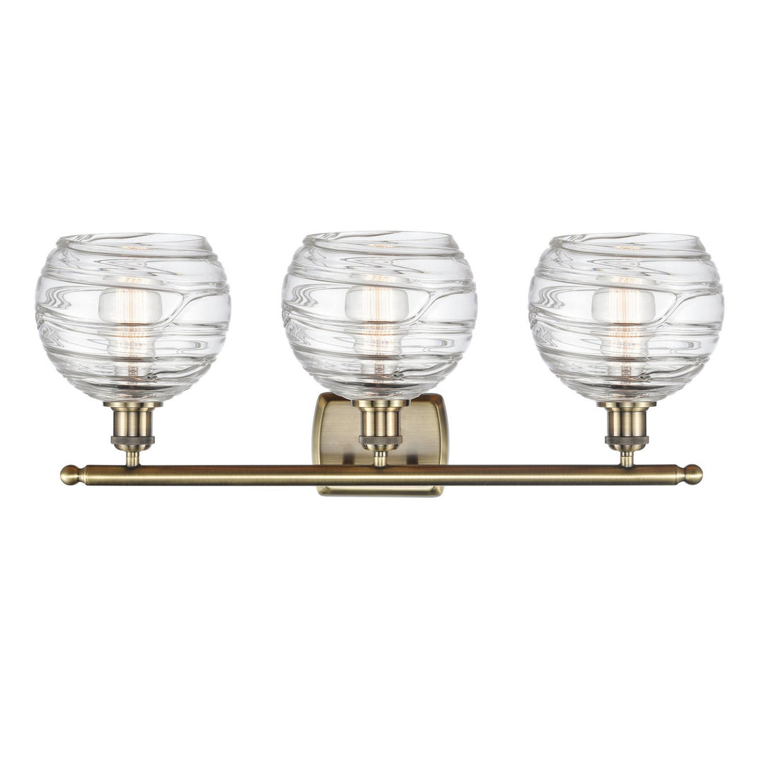 Innovations Ballston 516-3W-AB-G1213-8-LED Bath Vanity Light 26 in. wide - Antique Brass