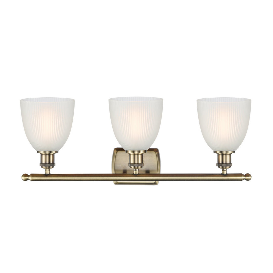 Innovations Ballston 516-3W-AB-G381 Bath Vanity Light 26 in. wide - Antique Brass