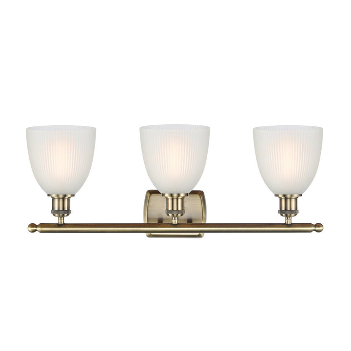Innovations Ballston 516-3W-AB-G381 Bath Vanity Light 26 in. wide - Antique Brass