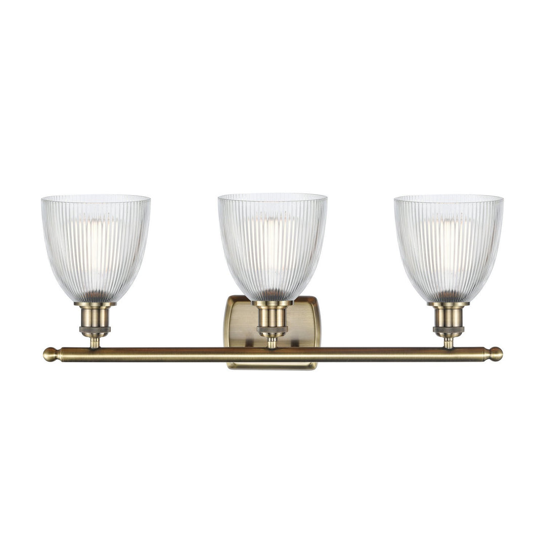 Innovations Ballston 516-3W-AB-G382-LED Bath Vanity Light 26 in. wide - Antique Brass