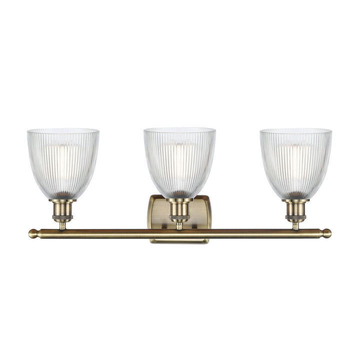 Innovations Ballston 516-3W-AB-G382-LED Bath Vanity Light 26 in. wide - Antique Brass